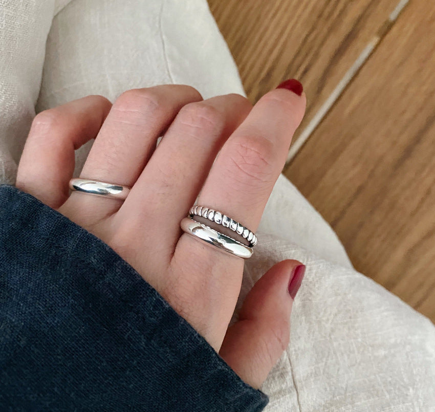2-In-1 Double Twist Ring
