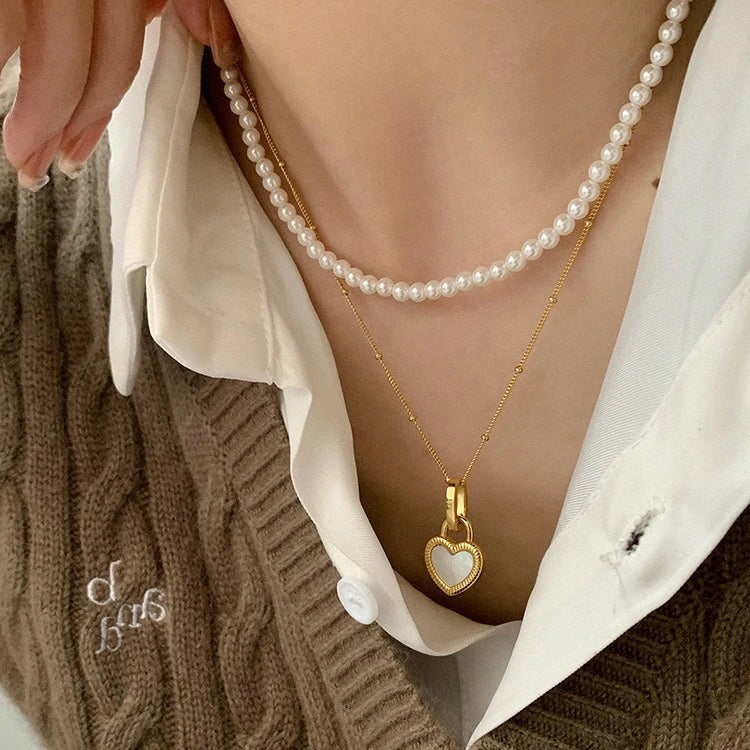 Two-Sided Heart Pendant