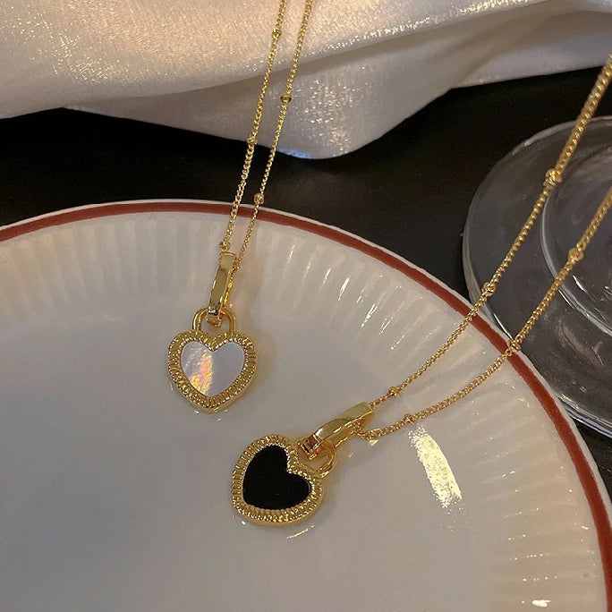 Two-Sided Heart Pendant