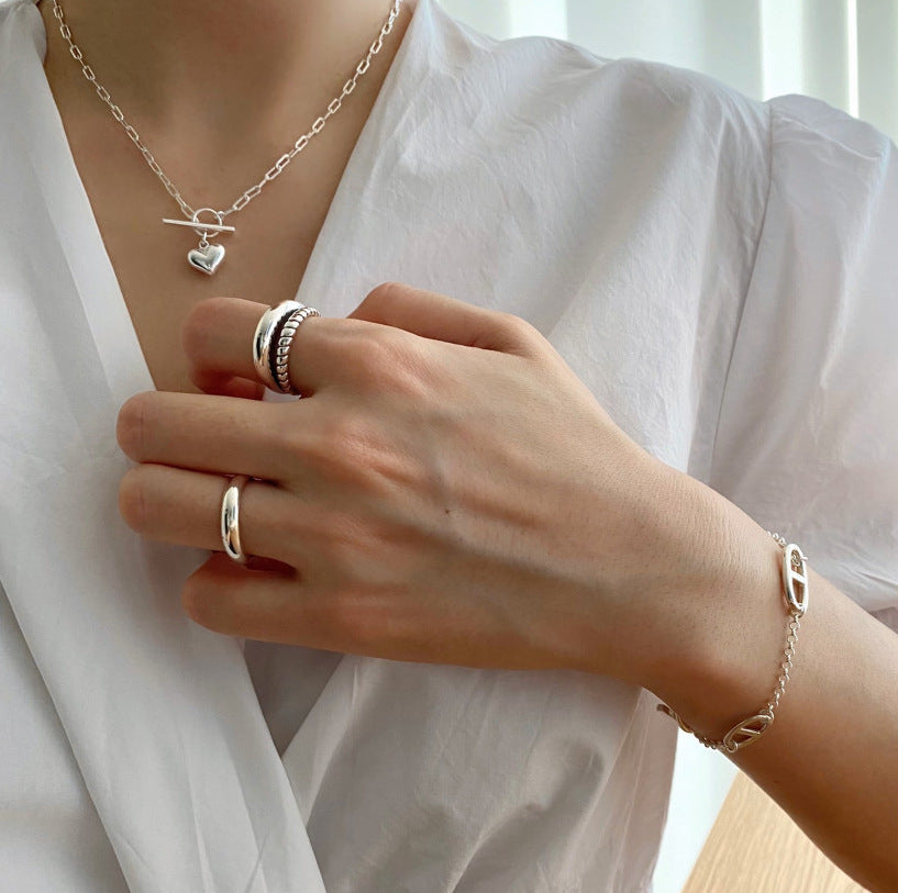 2-In-1 Double Twist Ring