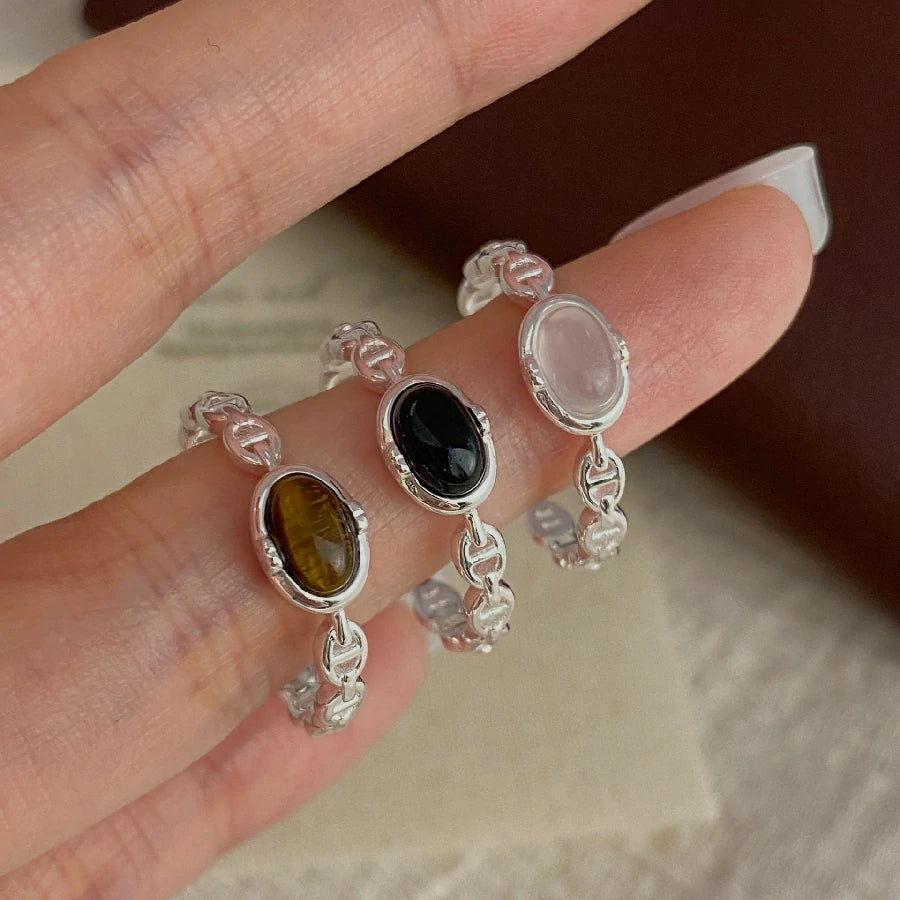 Oval Flow Ring