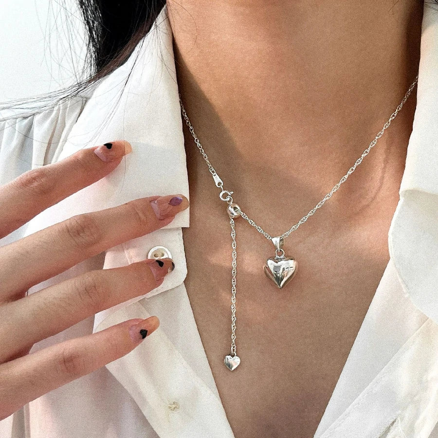 Silver Heart Necklace