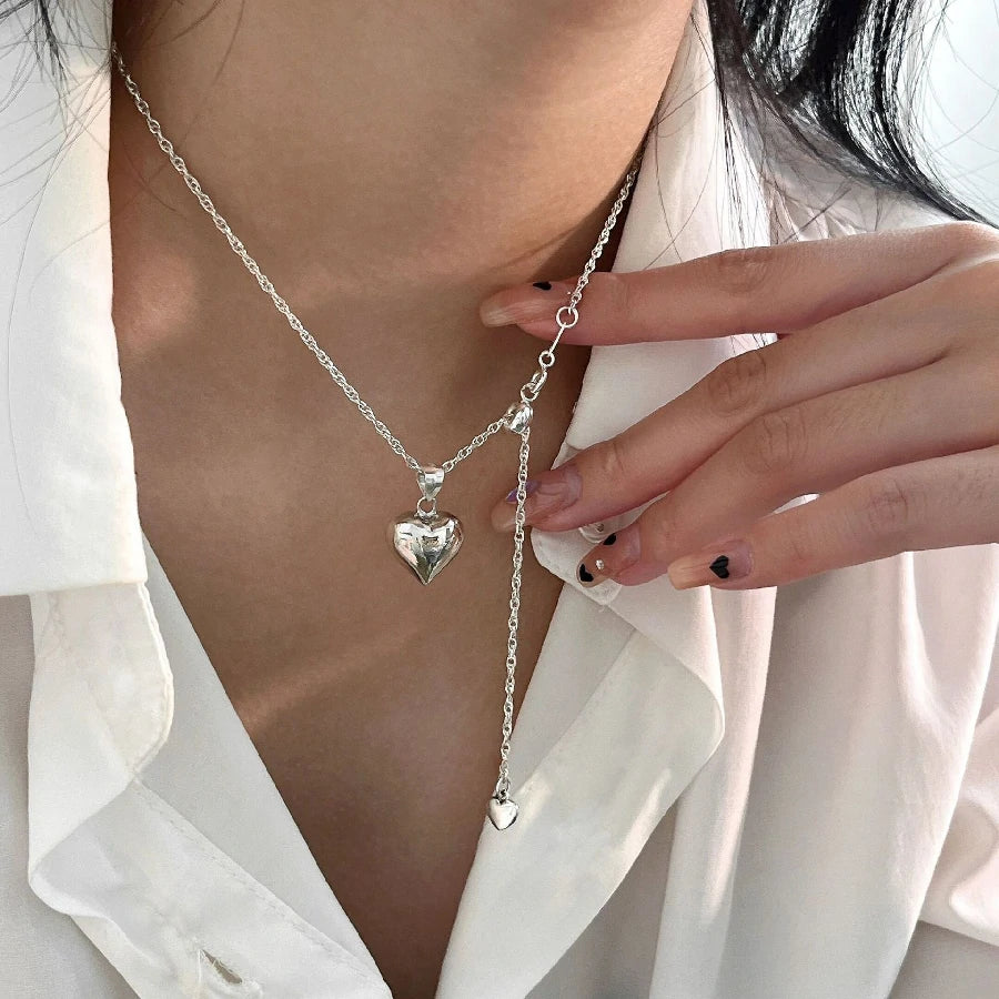 Silver Heart Necklace