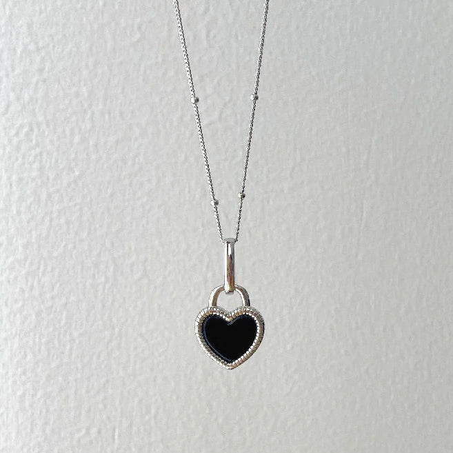 Two-Sided Heart Pendant