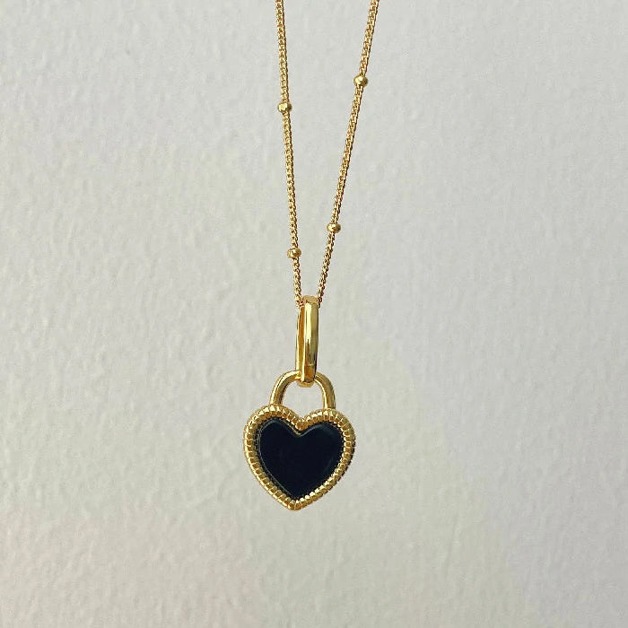 Two-Sided Heart Pendant